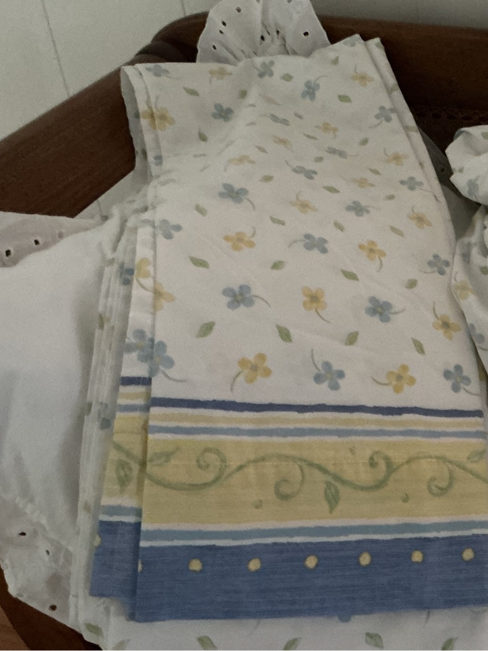 Vintage Wamsutta Twin Sheet Set